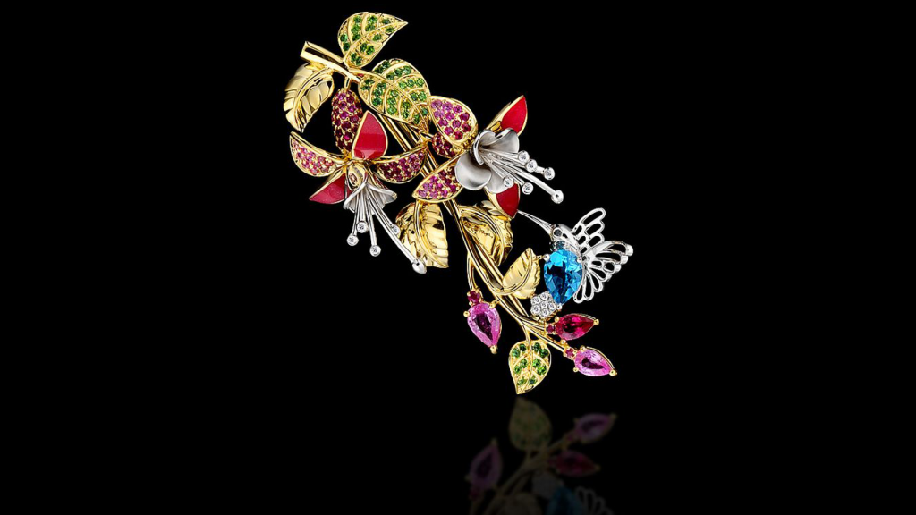 the art of colored gemstones