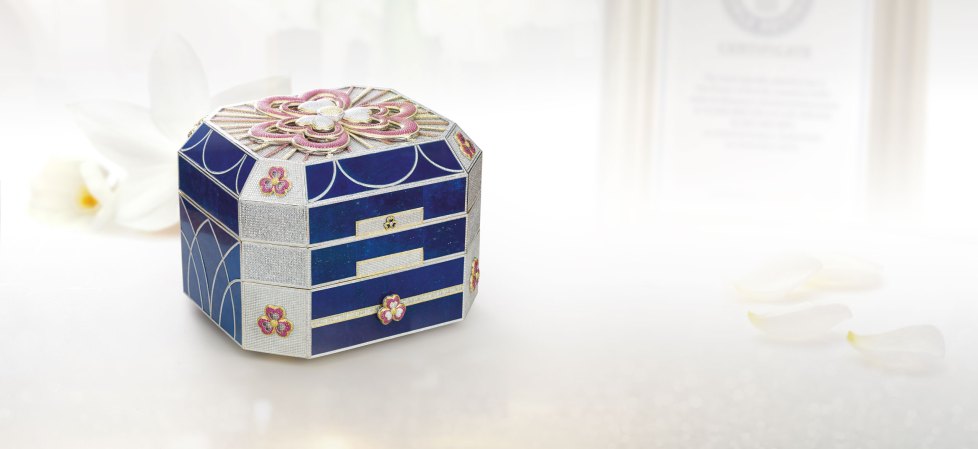 The Mouawad Flower of Eternity Jewellery Coffer