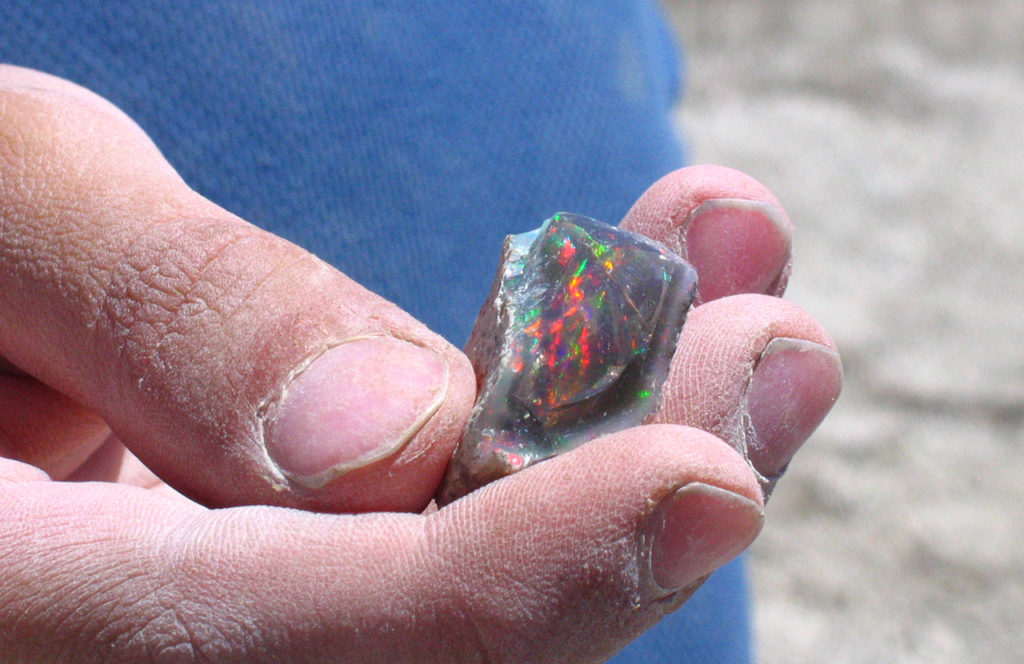 a fire opal