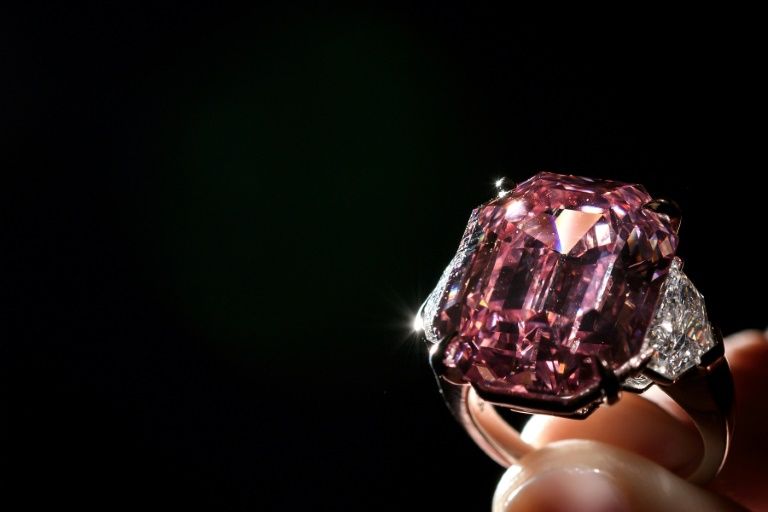 19 carat Pink Legacy Diamond