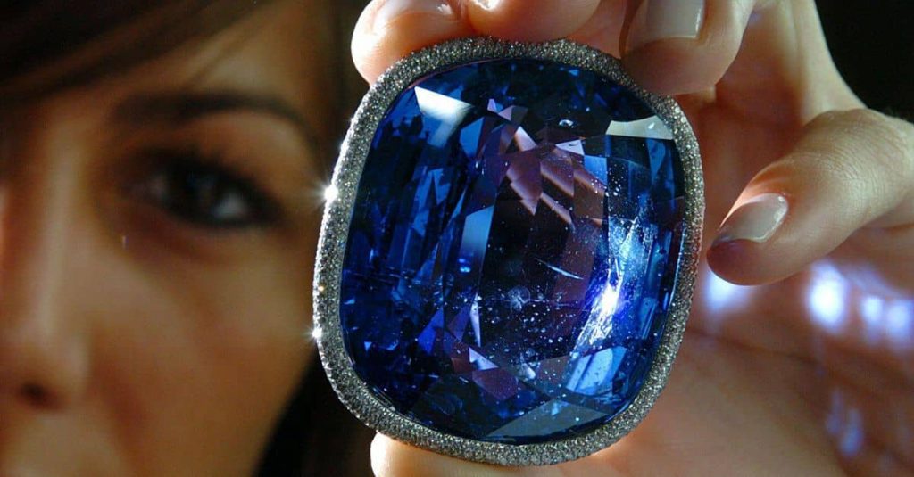 466 carat Blue Giant of the Orient sapphire