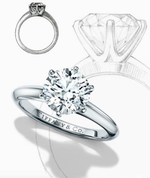 six-prong Tiffany® Setting