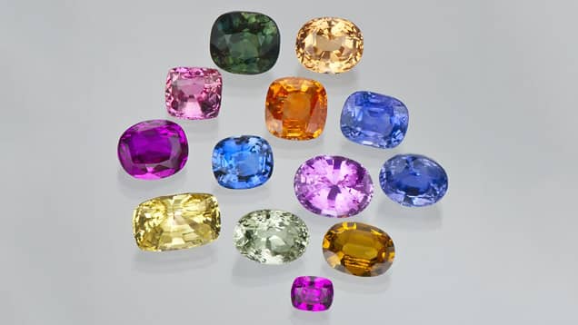 Blue & Fancy Sapphires