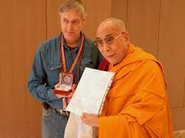 Victor Tuzlukov and Dalai Lama